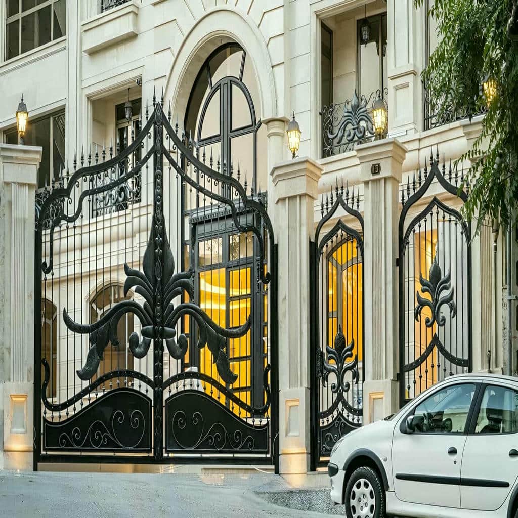 درب فرفورژه ویلایی در بندر گناوه