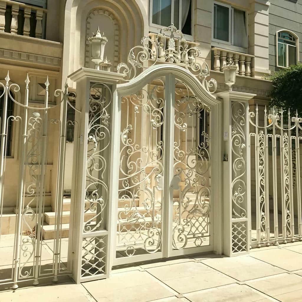 کارخانه درب فرفورژه ویلایی مدرن در استان مازندران