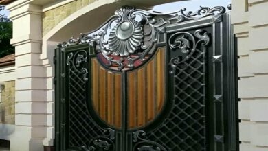 درب فرفورژه ویلایی در بندر امیرآباد