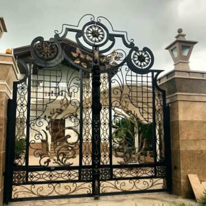 درب فرفورژه ویلایی در چالوس