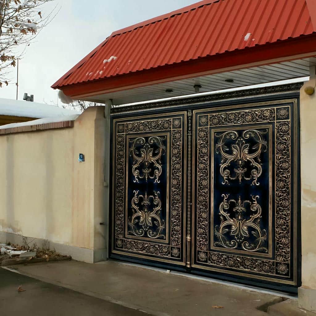 خرید درب فرفورژه ویلایی پروفیل مقاوم در بندر خمیر