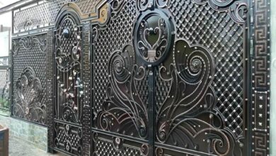 درب فرفورژه ویلایی در بندر تیاب