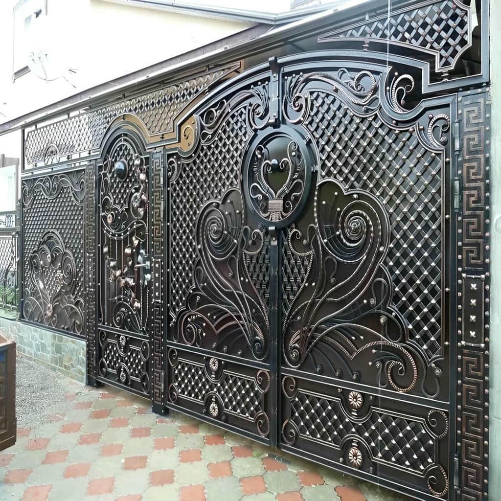 درب فرفورژه ویلایی در بندر تیاب