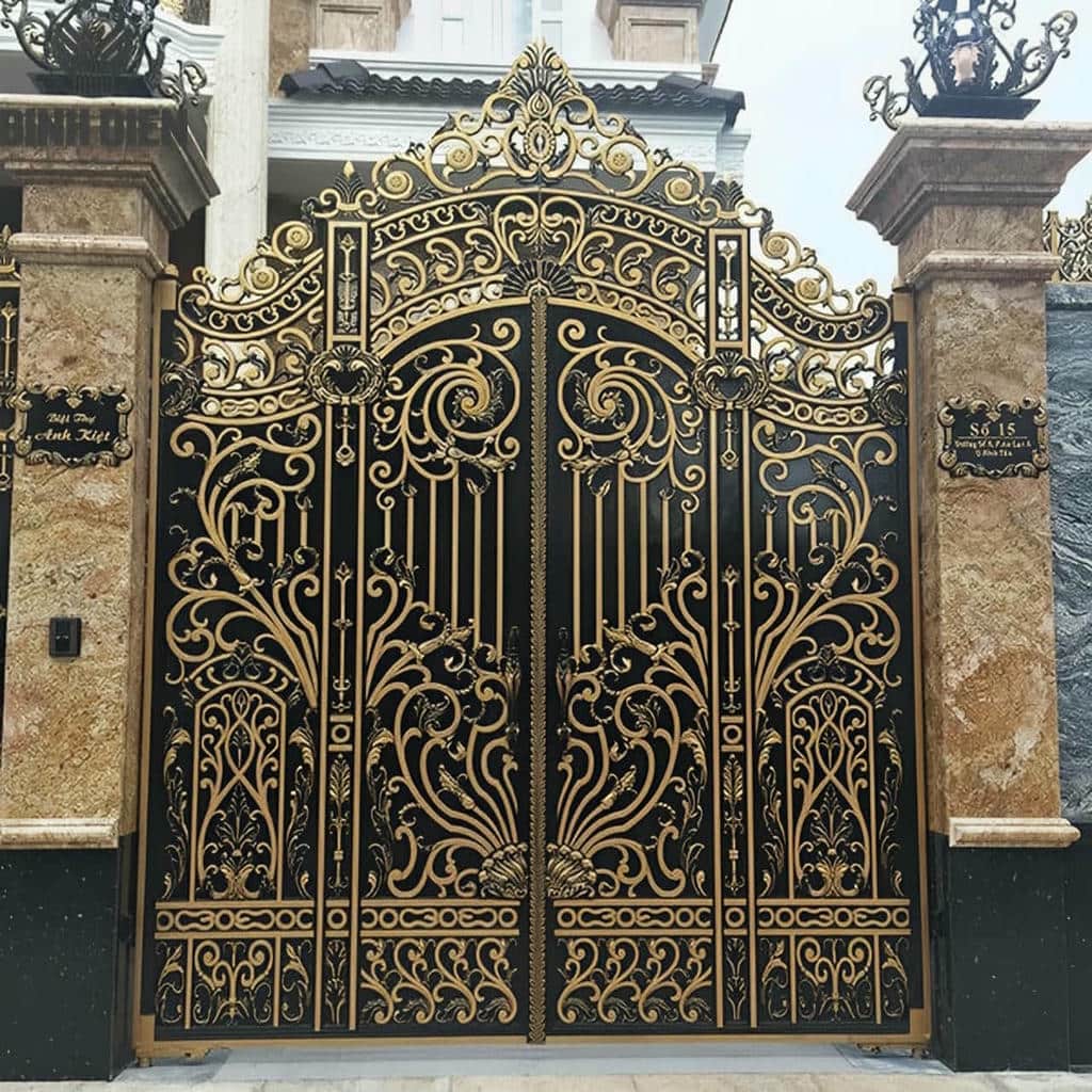 فروش درب حیاط فرفورژه ویلایی مقاوم در کرج