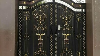 درب فرفورژه ویلایی در اراک