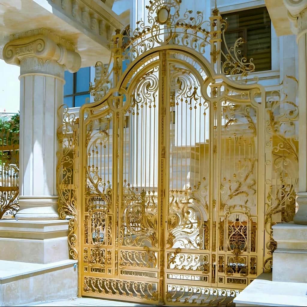 قیمت درب حیاط فرفورژه ویلایی مقاوم در بجنورد