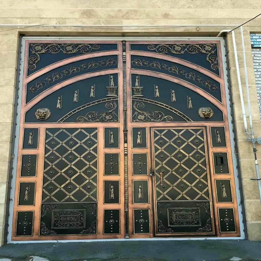 قیمت درب فرفورژه مدرن در بندر امام خمینی