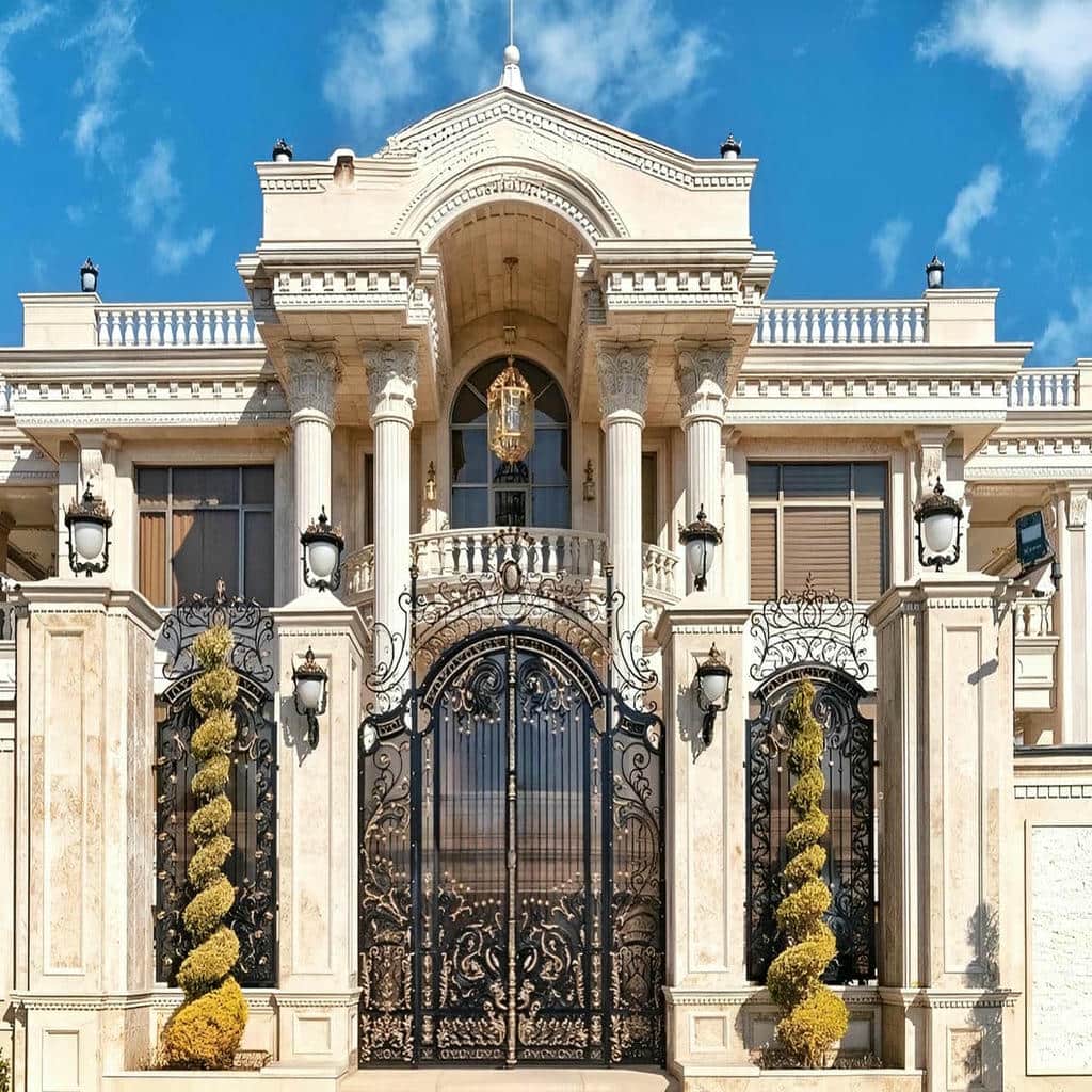 درب فرفورژه ویلایی در فردیس کرج