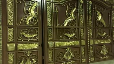 درب فرفورژه ویلایی در بندر لنگه