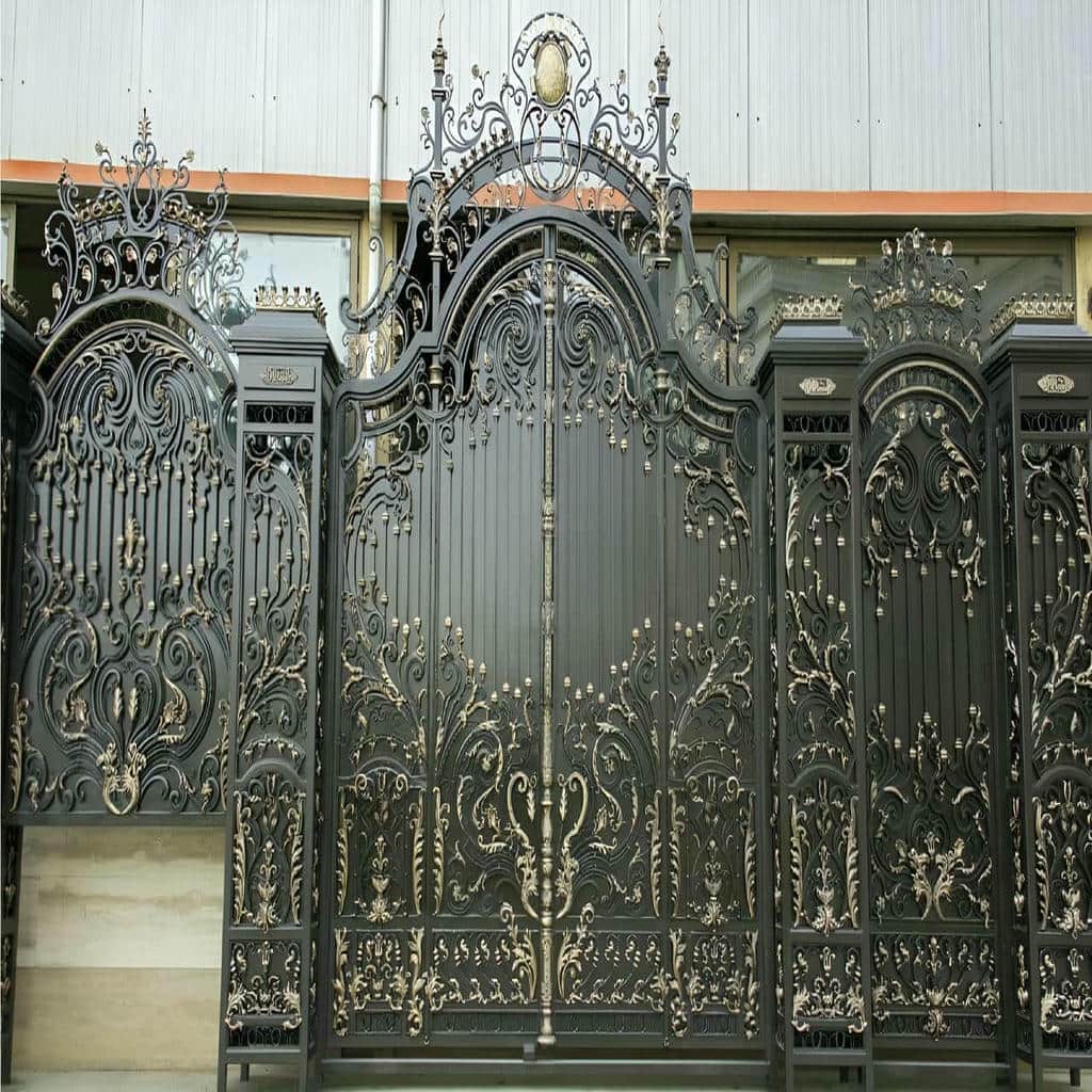 کارخانه درب فرفورژه ویلایی سنگین در عظیمیه کرج