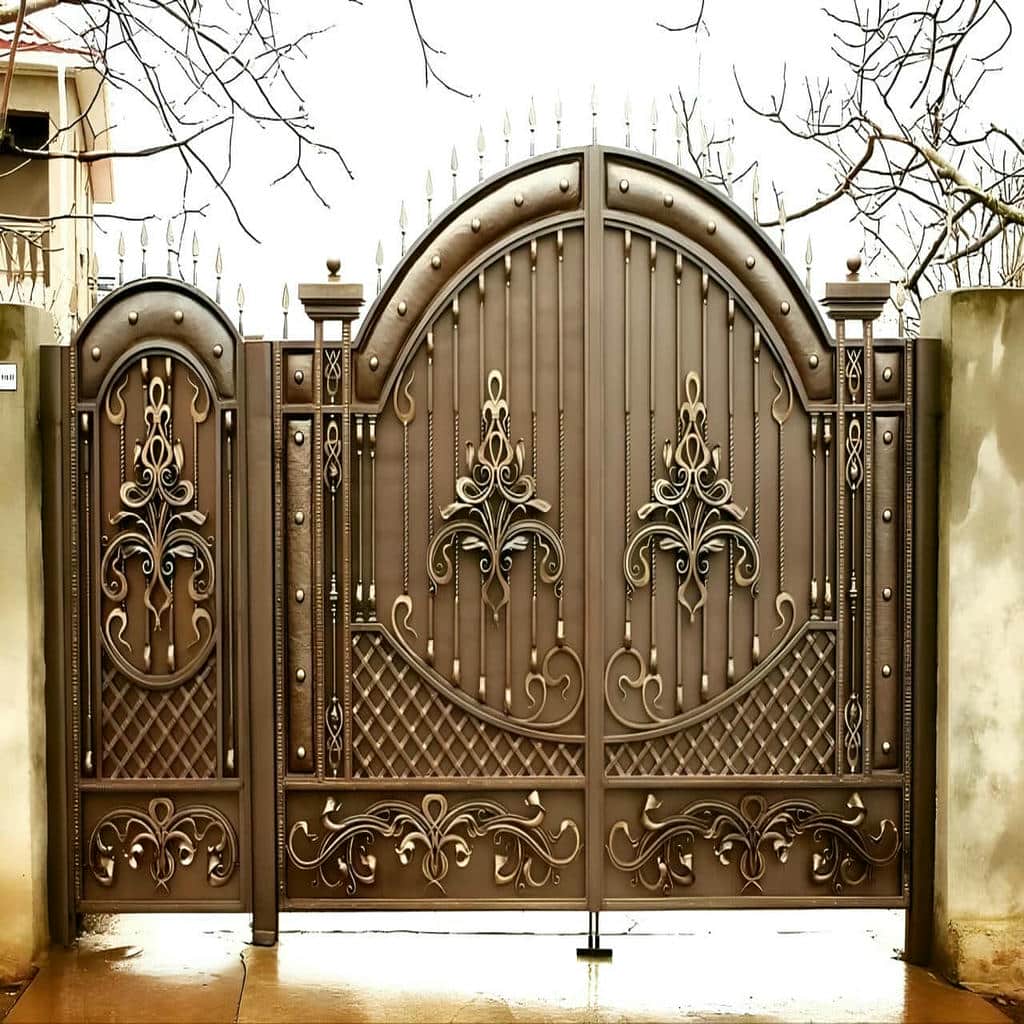کارخانه درب فرفورژه ویلایی مقاوم در گنبدکاووس