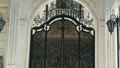 درب فرفورژه ویلایی در تبریز