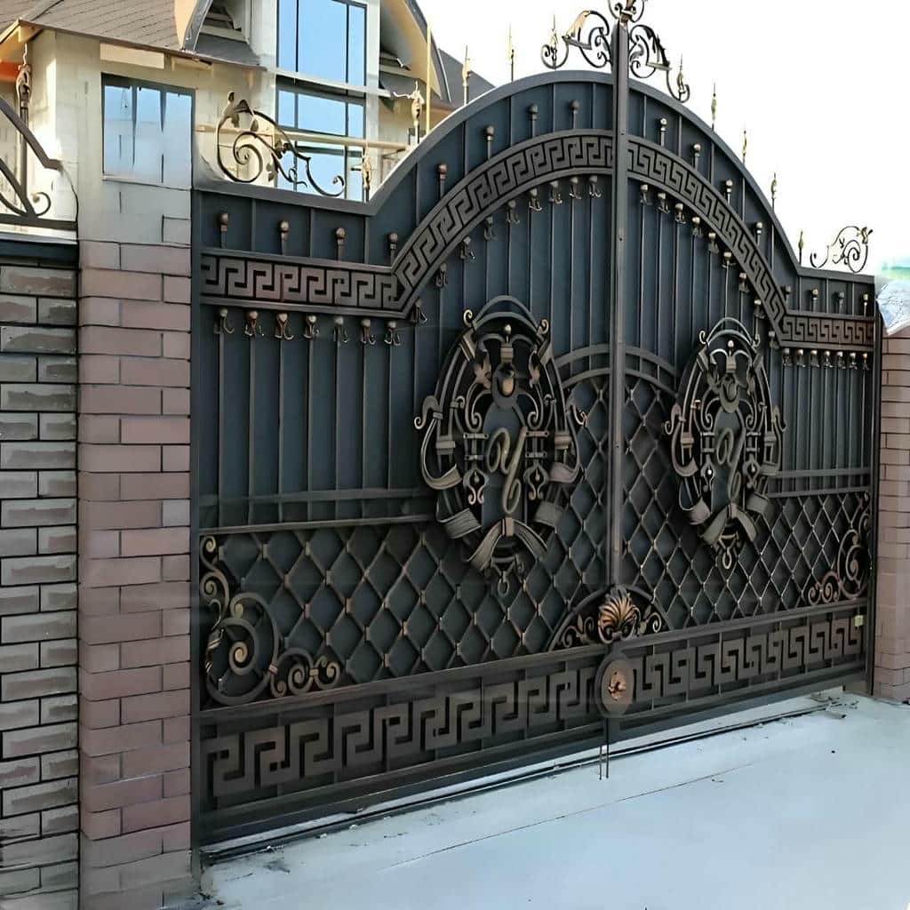 فروش درب فرفورژه ویلایی کلاسیک در اردبیل