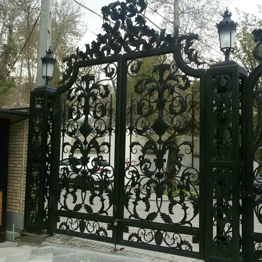 قیمت درب فرفورژه ویلایی مدرن در بندر سیراف