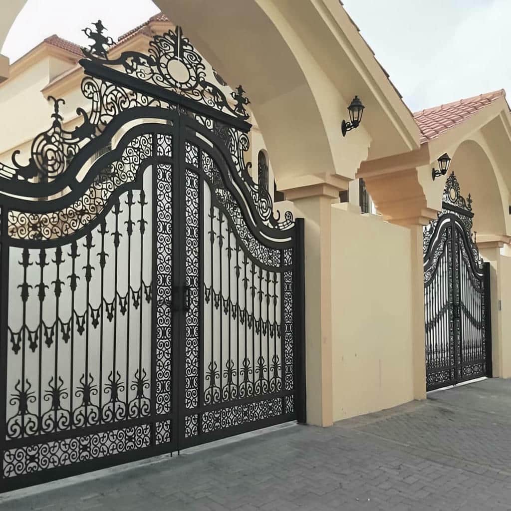 خرید درب فرفورژه ویلایی کلاسیک در ارومیه
