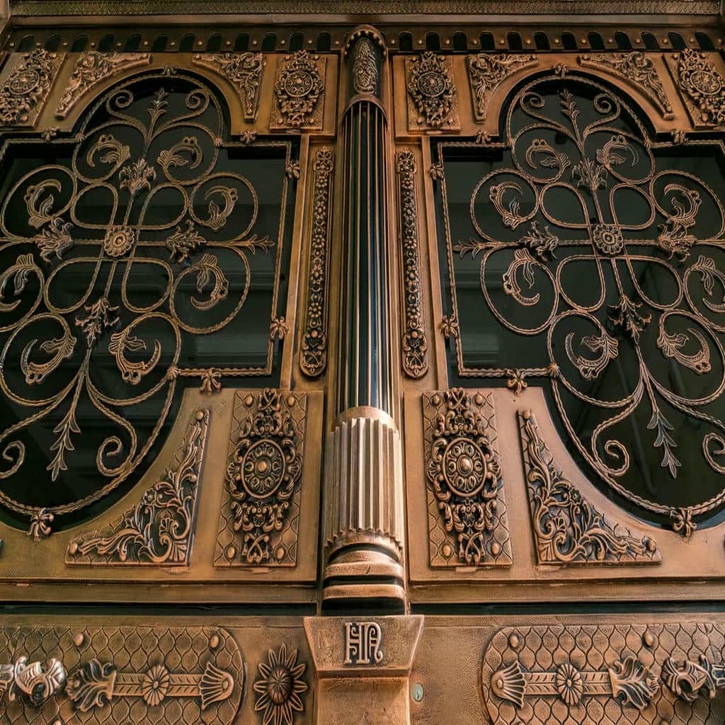 خرید درب فرفورژه ویلایی ضدزنگ در استان گلستان