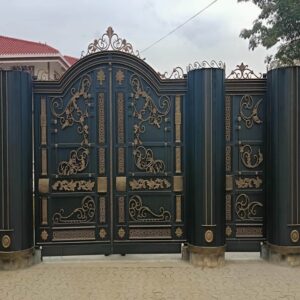 درب حیاط فرفورژه ویلایی در اشتهارد