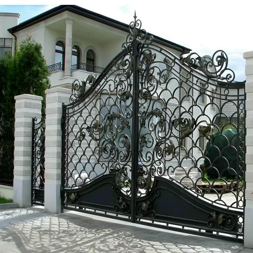 فروش درب فرفورژه ویلایی مدرن در نیشابور