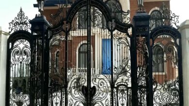 درب فرفورژه ویلایی در بندر عسلویه