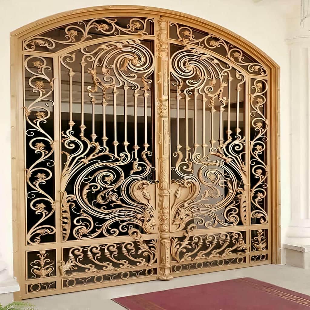 خرید درب فرفورژه کلاسیک در بندر شهید حقانی