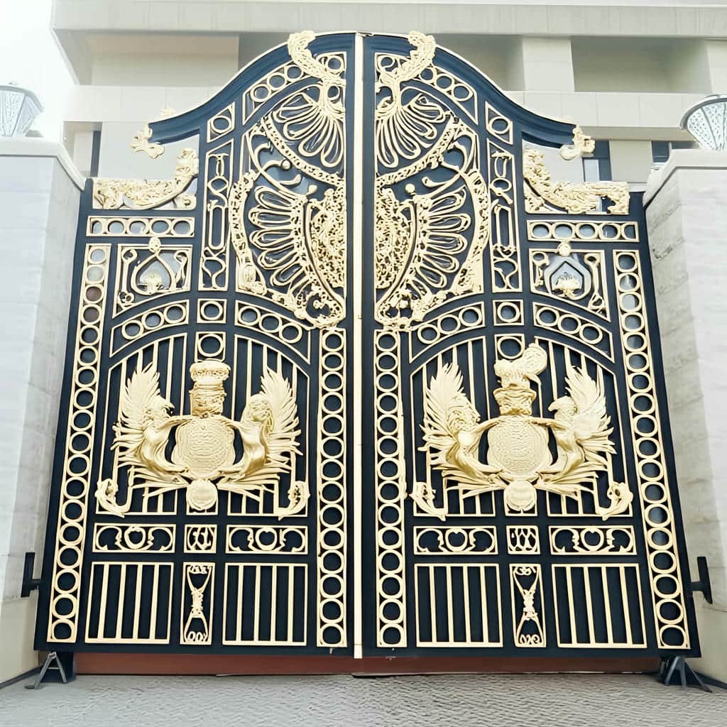 خرید درب فرفورژه ویلایی سفارشی در زاهدان