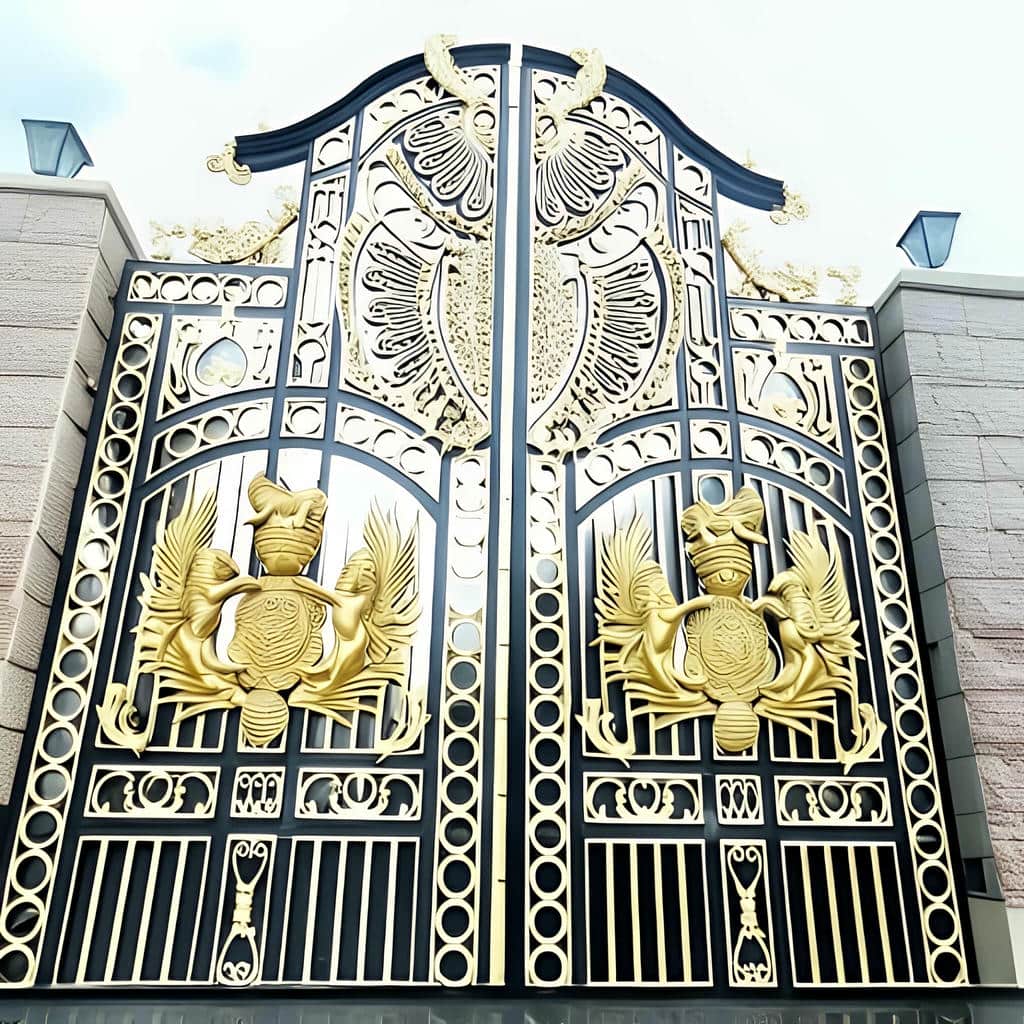 قیمت درب حیاط فرفورژه ویلایی مقاوم در سمنان