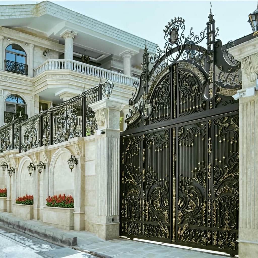 درب فرفورژه ویلایی در بندر کنگان