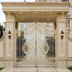 13 طرح درب حیاط طاق دار