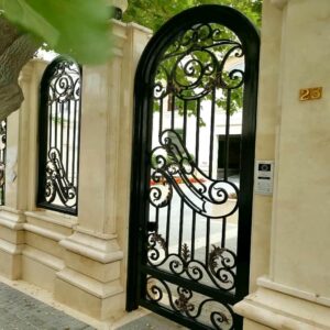 12 مدل درب فلزی CNC حیاط