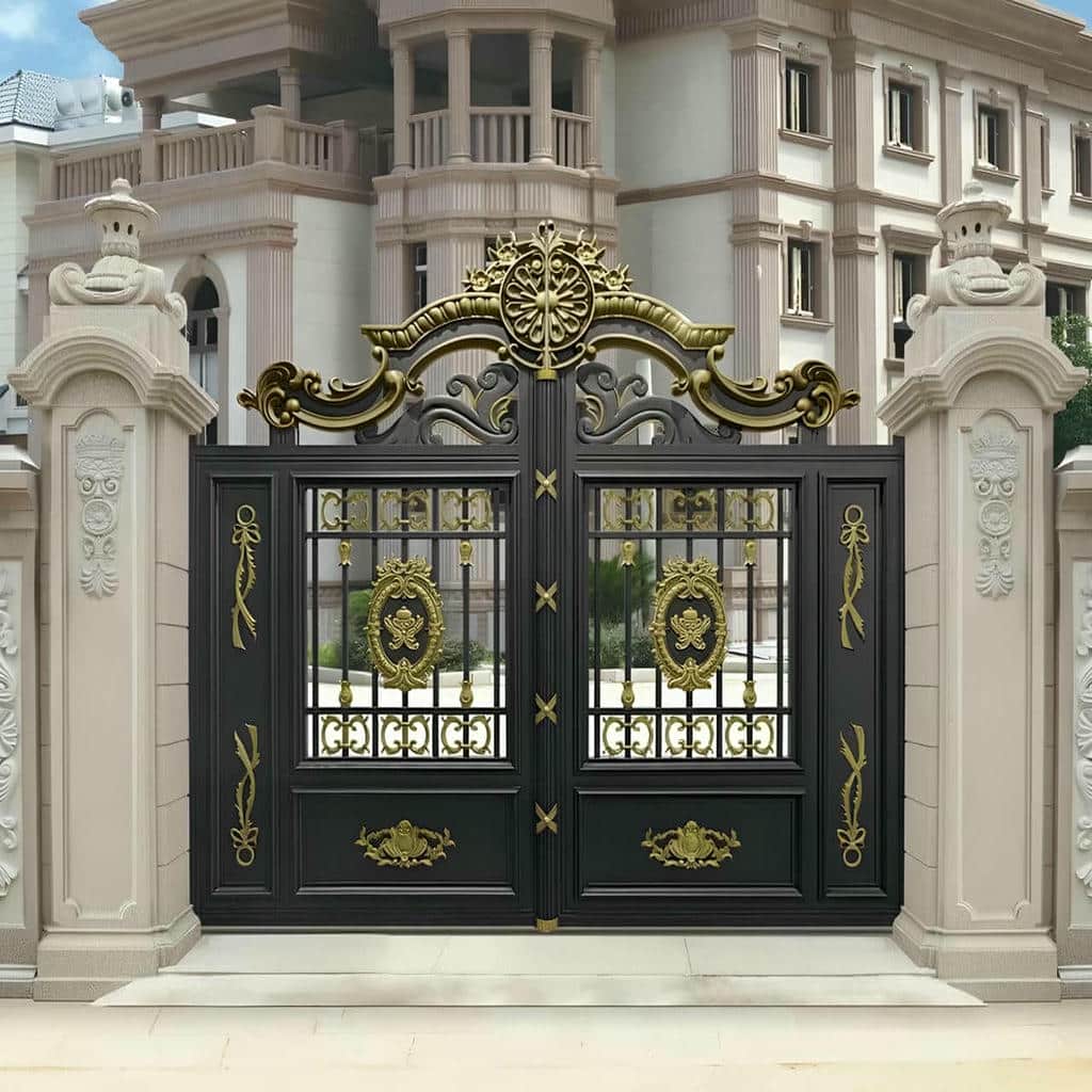سفارش درب پارکینگ ریلی ریل زمینی با طراحی اختصاصی